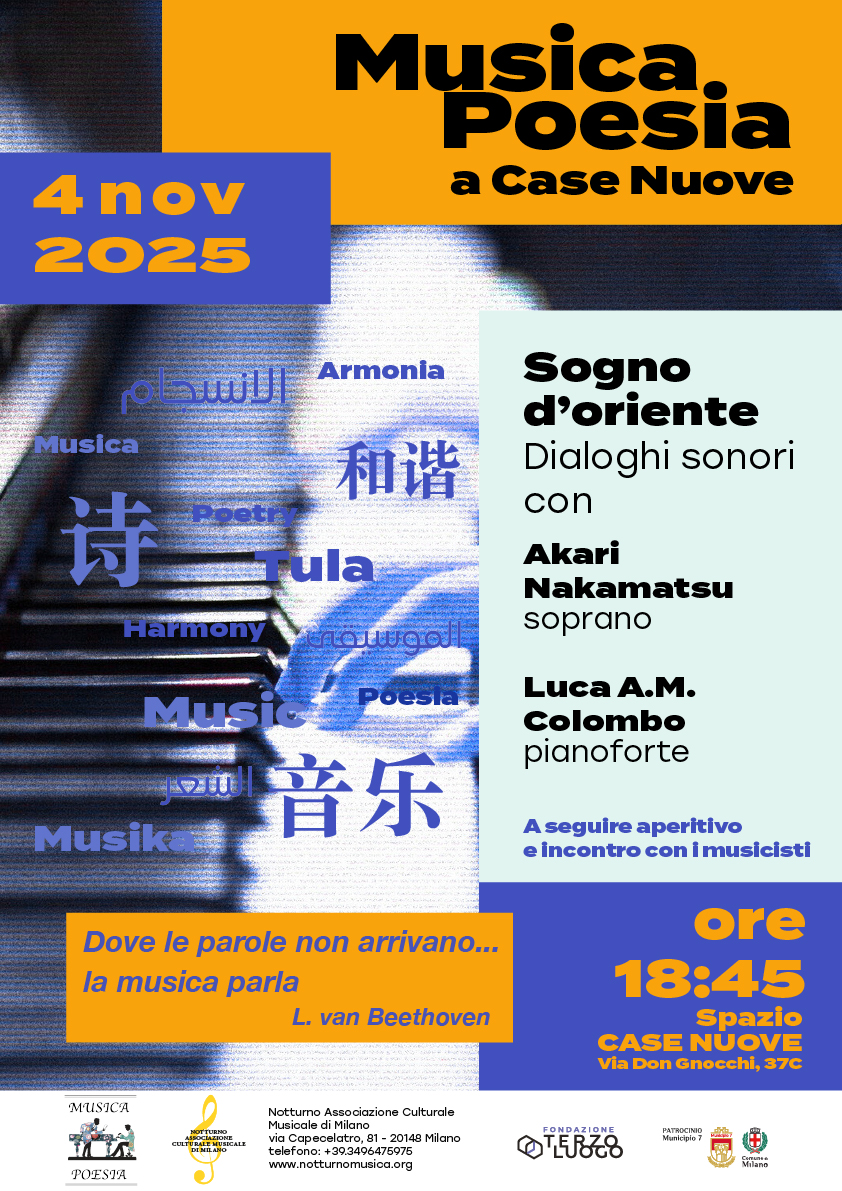 musica, classica, via don gnocchi, san siro